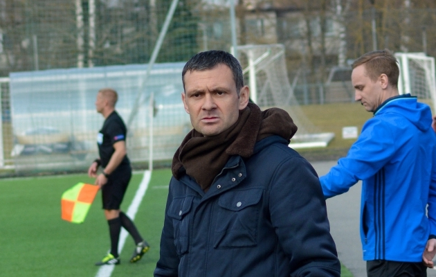 FCI Levadia peatreener Aleksandar Rogic. Foto: Edgar Kriisk