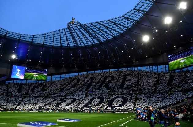 Tegemist oli esimese Tottenham Hotspuri Meistrite liiga m&auml;nguga uuel White Hart Lane'i staadionl. Foto: Tottenham Hotspuri Twitter