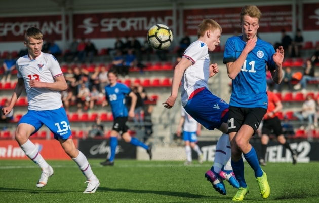 VAATA JÄRELE: Eesti U17 küttis sauna soojaks ka Fääri saartele