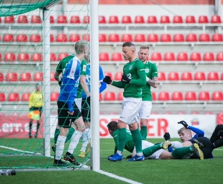 VAATA JÄRELE: Flora lõi kuus väravat ja lõpetas avaringi täiseduga