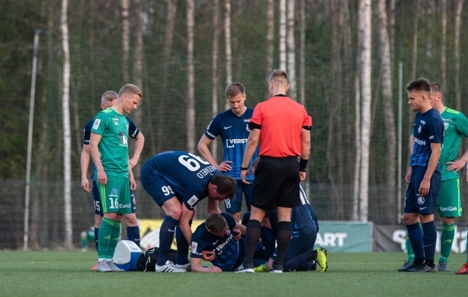 Ränk vigastus lõpetas Paide ründaja hooaja, teinegi läheb operatsioonile  (videointervjuu!) 