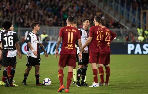 Pole &uuml;llatus, et kui m&auml;ng ei suju, muutub Ronaldo tujukaks ning laskub diskussioonidesse nii vastaste kui ka kohtunikega. Erandiks polnud ka eilne mat&scaron;. Foto: Jana Pipar