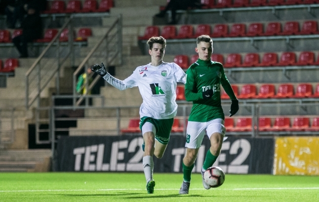 VAATA JÄRELE: Levadia U21 päästis Tallinna miniderbis üleaja penaltist punkti