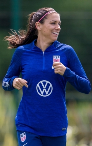USA naiskonna liider Alex Morgan. Foto: USA jalgpalliliit