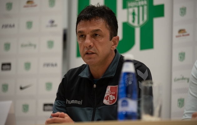 Niši Radnicki peatreener Simo Krunic. Foto: Liisi Troska