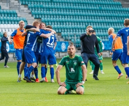 Levadia langes, kui 120 minutit olid täis tiksunud