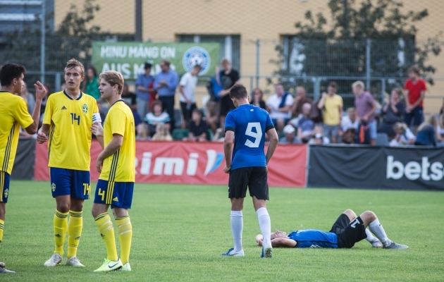 Tipphetked: U17 koondis jäi rootslastele teises kohtumises napilt alla