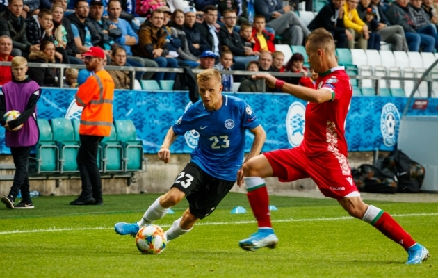 Taijo Teniste pealt naljalt ei k&auml;rise. Foto: Oliver Tsupsman