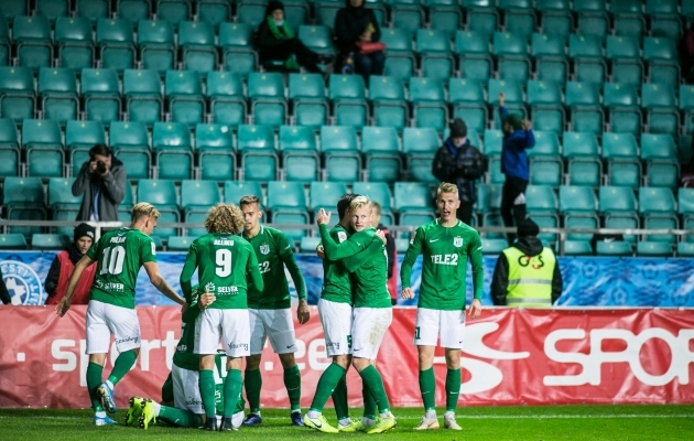 Videod: Trans, Paide ja Flora said tabelisse kolm tähtsat punkti