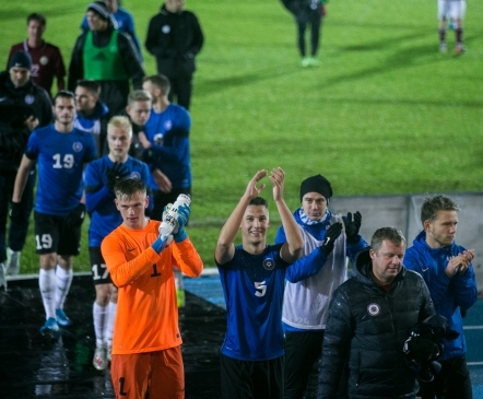 VAATA JÄRELE: Eesti U21 avas punktiarve kauaoodatud võiduga Pärnus