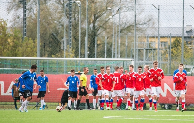 VAATA JÄRELE: Eesti U19 koondis sai Venemaalt kindla kaotuse  (galerii!) 