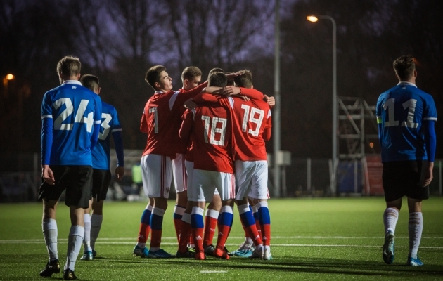 VAATA JÄRELE: U19 koondis sai Venemaa käest kiire keretäie  (galerii!) 