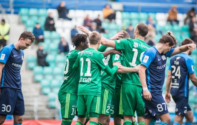 VAATA JÄRELE: Levadia päästis üheksakesi kolm punkti