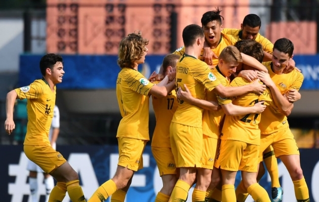 Austraalial on 20 aasta tagant üks võlg õiendada. Foto: socceroos.com.au