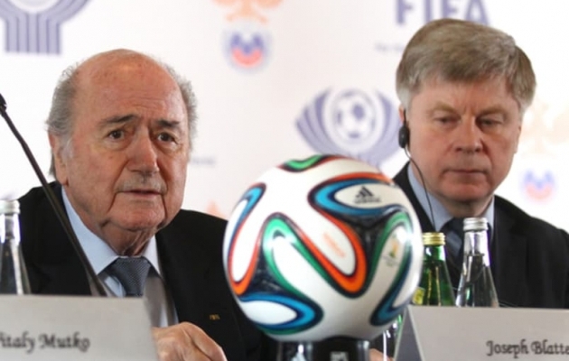 Endine FIFA president Sepp Blatter (vasakul). Foto: fifa.com