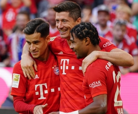 Bayern tegi seda taas: Dortmund hävitati suurelt ning tõusti tagasi esikolmikusse
