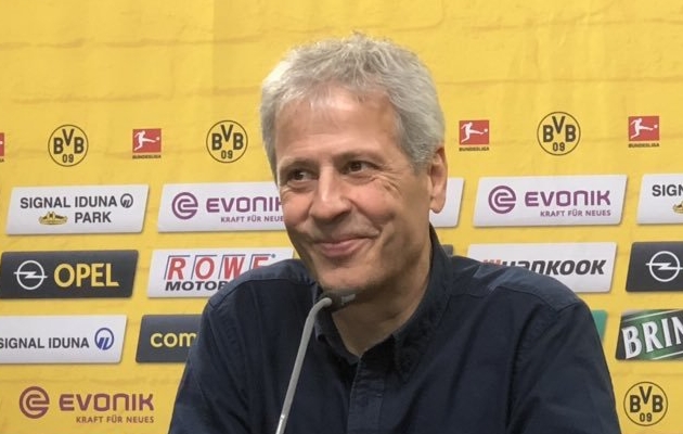 Dortmundi Borussia peatreener Lucien Favre. Foto: Dortmundi Borussia Twitter