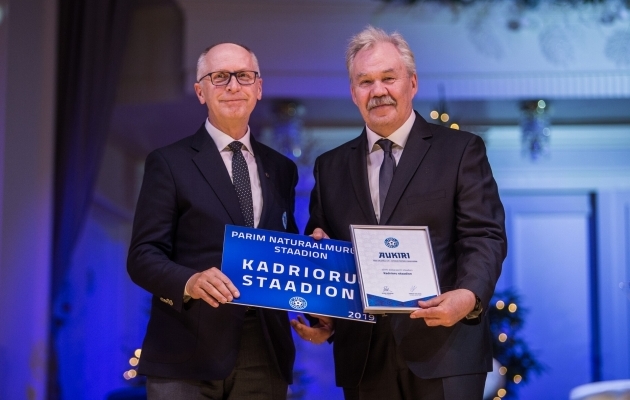 Parimate staadionite auhinnad läksid Tallinnasse ja Elvasse
