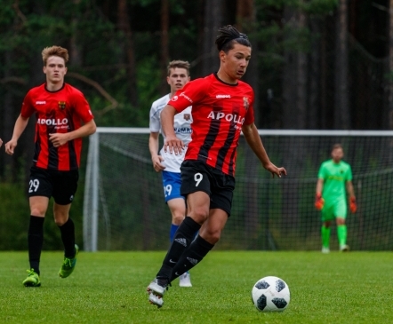 Jürgens osaleb oma vana koduklubi eest Aastalõputurniiril  (U17 koondise ründaja Flora U21-s) 