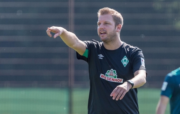 Kohfeldt püsib seni Werderi pukis. Foto: werder.de