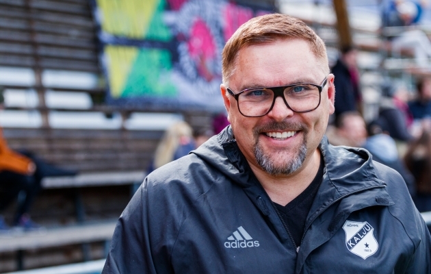 Kalju president Kuno Tehva soovib klubiga olla edukas mitmel rindel. Foto: Oliver Tsupsman