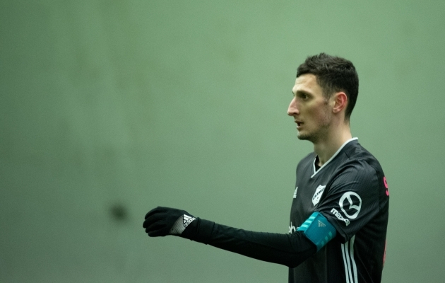 N&otilde;mme Kalju kapten Igor Subbotin. Foto: Liisi Troska / jalgpall.ee