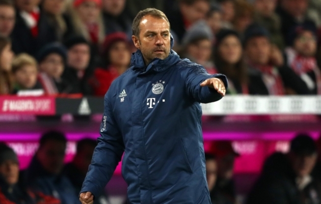 Hansi Flick: ""K&uuml;llap on iga&uuml;hel noist udupeadest perekonnas keegi, kes Hoppi isiklikust panusest abi saanud." Foto: Bayerni Twitter