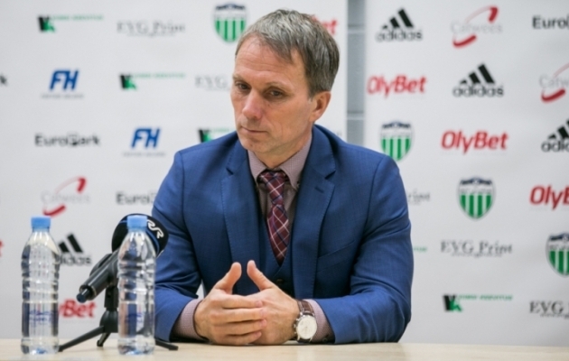 FCI Levadia peatreener Martin Reim. Foto: Brit Maria Tael