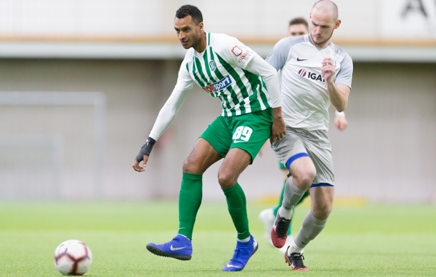 N&otilde;ukogude Liidu l&otilde;puaastail oli Vilniuse Žalgiris vaieldamatult Baltikumi tugevaim klubi. Viimati p&auml;&auml;seti maailmas pilti sellega, et palgati kunagi Liverpooli ridadesse kuulunud prantslane David N'Gog. Foto: Vilniuse Žalgiris / Twitter