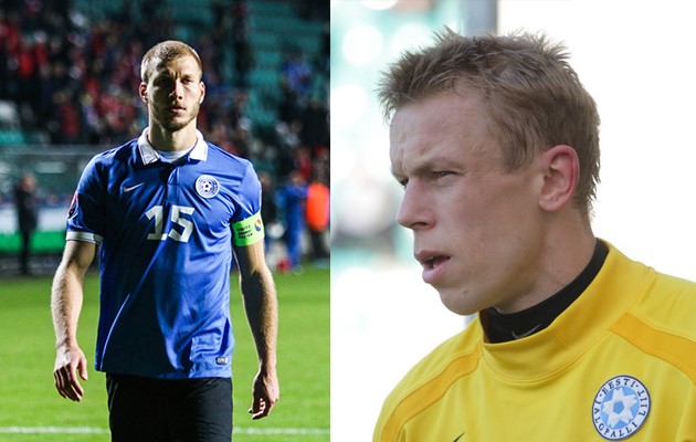 Inglismaa kõrgliigasse ja Meistrite liiga finaali on jõudnud kaks Eesti jalgpallurit - 2018. aastal Ragnar Klavan (vasakul) Liverpooliga ning 2006. aastal Mart Poom (paremal) Arsenaliga. Fotod: Jana Pipar, Siim Semiskar