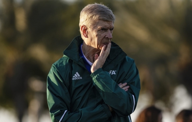 Arsene Wenger töötab alates novembrist FIFA-s. Foto: FIFA