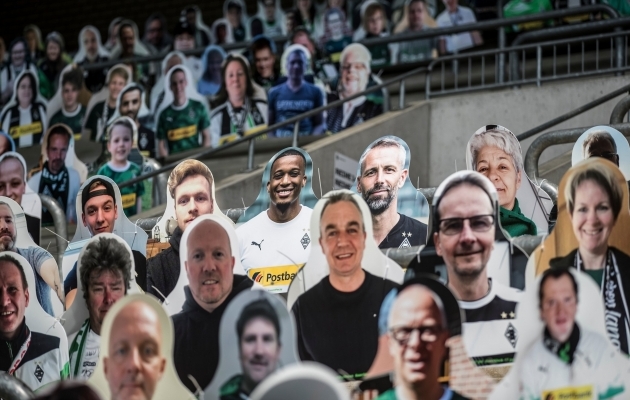 Need pole p&auml;ris f&auml;nnid. Nagu pole p&auml;ris ka k&otilde;ik jutud, mida kirja pannakse. Foto: M&ouml;nchengladbachi Borussia