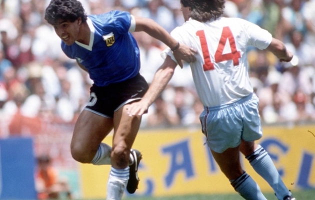 Argentina ja Inglismaa m&auml;ng. Foto: FIFA koduleht