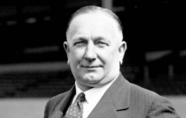 Herbert Chapman. Foto: arsenal.com