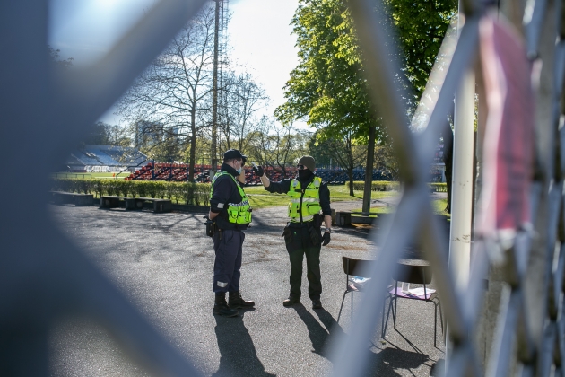 Ka turvat&ouml;&ouml;tajate enda tervis peab olema laitmatu. Foto: Brit Maria Tael