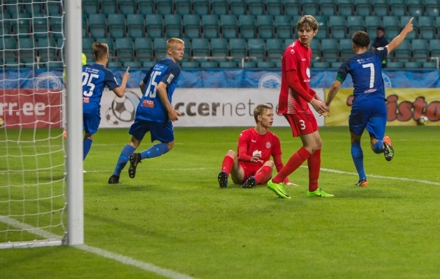 Tipphetked: Legion sai noorte finaalis punase kaardi, Tammeka lõi värava