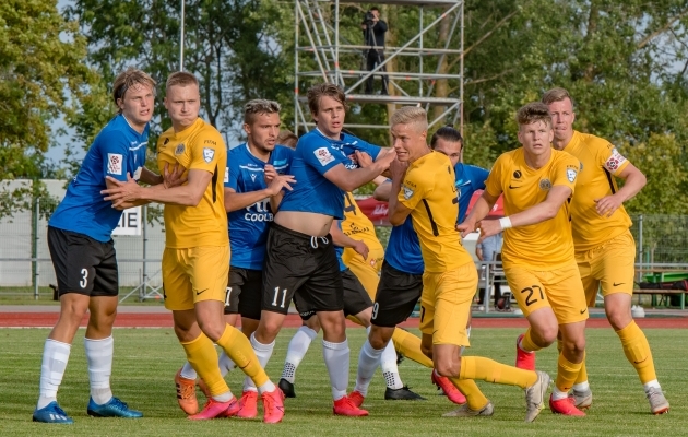 VAATA JÄRELE: Kure ja Kalev lõid kõik neli väravat juba poolajaks
