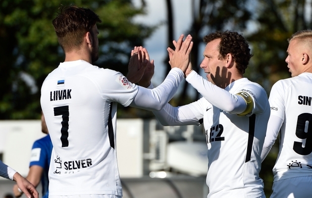 VAATA JÄRELE: Tammeka läks ette, aga Flora spurdi vastu nad ei saanud  (Levadia koperdas Kuressaares!) 