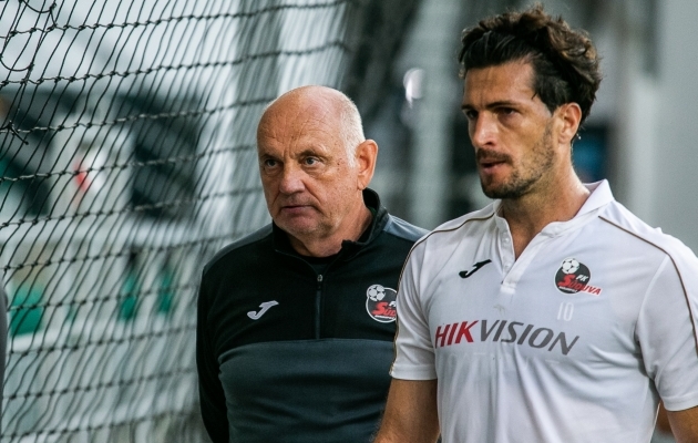 Peatreener Širmelis: muidugi me harjutasime penalteid!