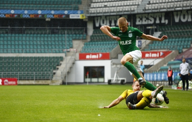 VAATA JÄRELE: Vassiljevile toetunud Flora sai Tulevikust keerulises mängus jagu