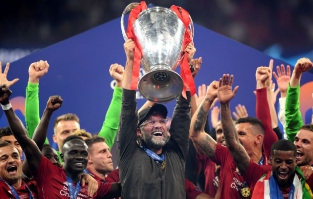 Liverpool tuli hooajal 2018/19 Meistrite liiga v&otilde;itjaks. Foto: liverpoolfc.com