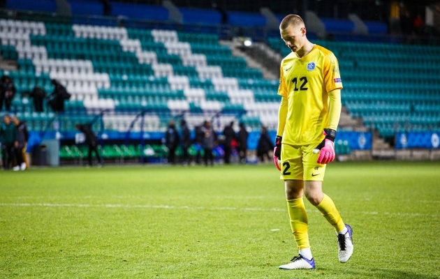 Karl Jakob Hein t&otilde;rjus penalti, aga Arsenali U23 tegi sellest hoolimata 3:3 viigi: Foto: Oliver Tsupsman