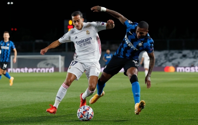 Real alistas Interi 3:2 ja avas t&auml;navuses Meistrite liigas v&otilde;iduarve. Foto: Madridi Reali Twitter
