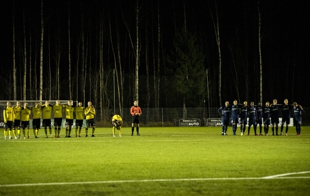 Tipneri karikas läks tarvis penaltiseeriat, et Viljandi Tuleviku ja Paide LM vahel võitja välja selgitada. Foto: Liisi Troska