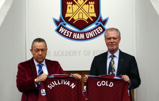 David Sullivan ja David Gold. Foto: Scanpix / imago images/Colorsport