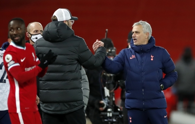 Mourinho: parim meeskond kaotas. Klopp: arvasin, et ta teeb nalja, aga ei teinud