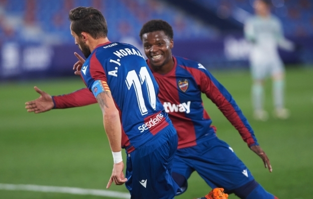 Levante ja Betis korraldasid tõelise väravatesaju, Cadiz ja Valladolid ei löönud ühtki