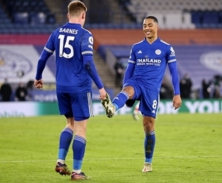 Leicester peab Liverpooli ja Manchesteri hiidudega sammu