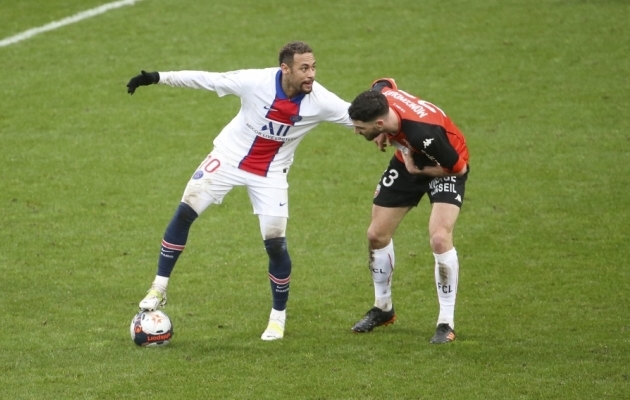 Neymar (palliga). Foto: Scanpix / Jean Catuffe / Zumapress