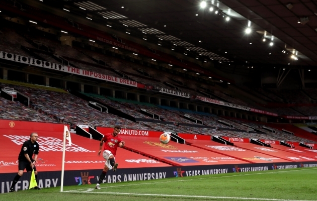 Premier League'i positiivsete koroonaproovide arv oli möödunud nädalal viimase kolme kuu madalaim